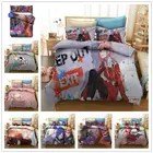 DARLING в FRANXX Постельное белье 23 шт. пододеяльник и наволочка (ы) 3D печатных Стёганое одеяло покрытие стола домашний текстиль подарок