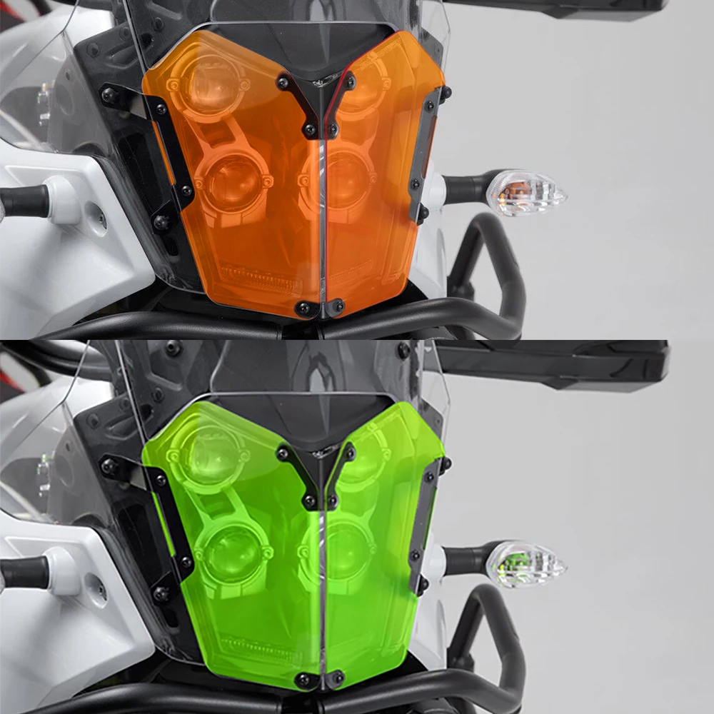 

Для Yamaha Tenere 700 TENERE 700 Tenere700 2019 2020 2021 аксессуары для мотоциклов акриловая защитная накладка на переднюю фару