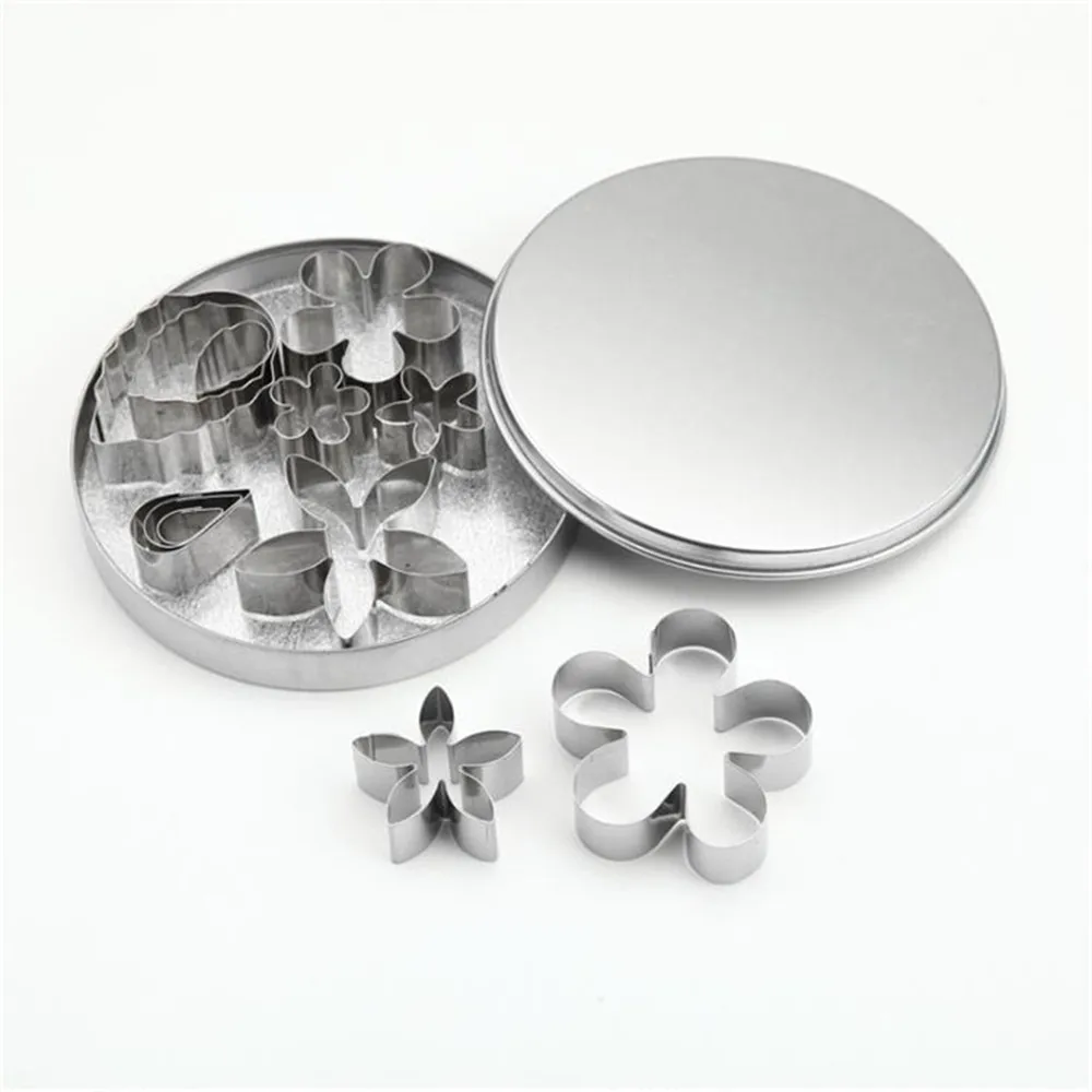 

Polymer Clay Cutter Stainless Steel Flower Petal Leaf Shape Cutting Mould Diy Cookie Thai Flower Ceramic Soil Pottery Tools