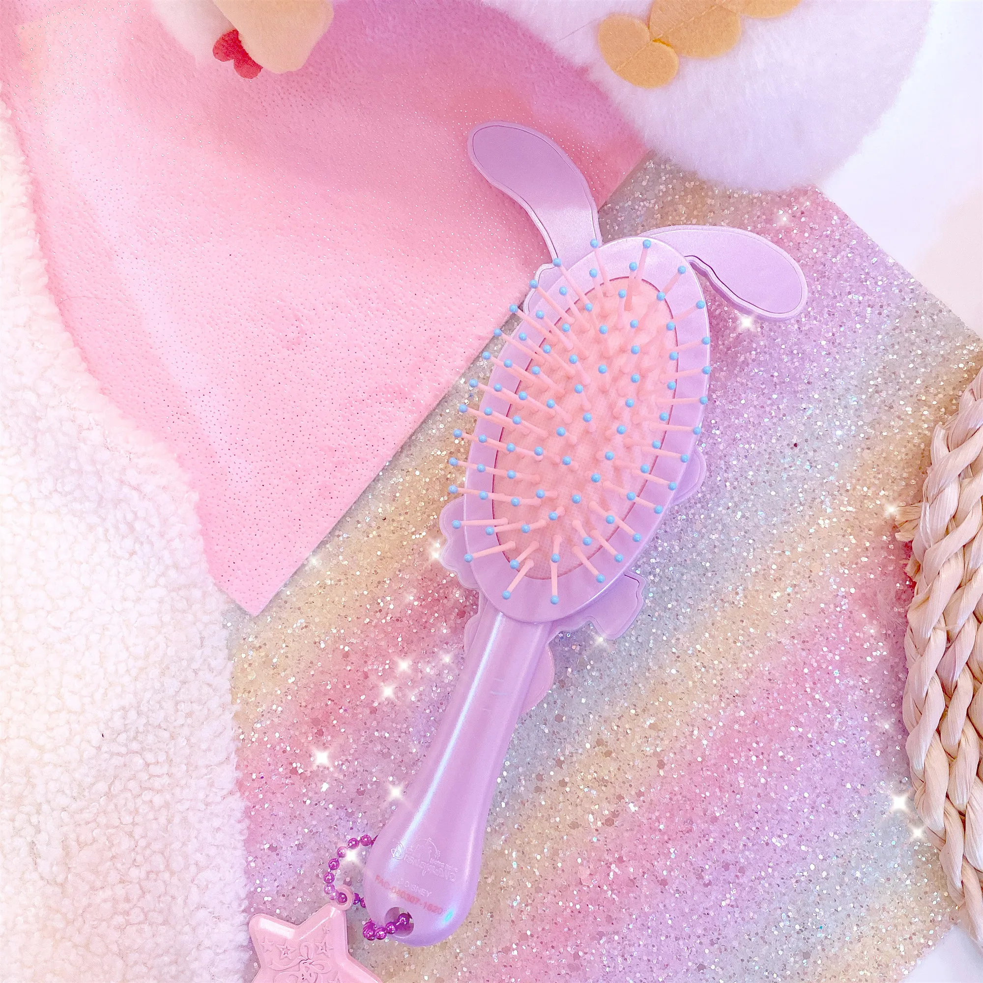 Kawaii Stellalou Rabbit Портативный Творческий расчески с рисунками зверей из мультфильмов