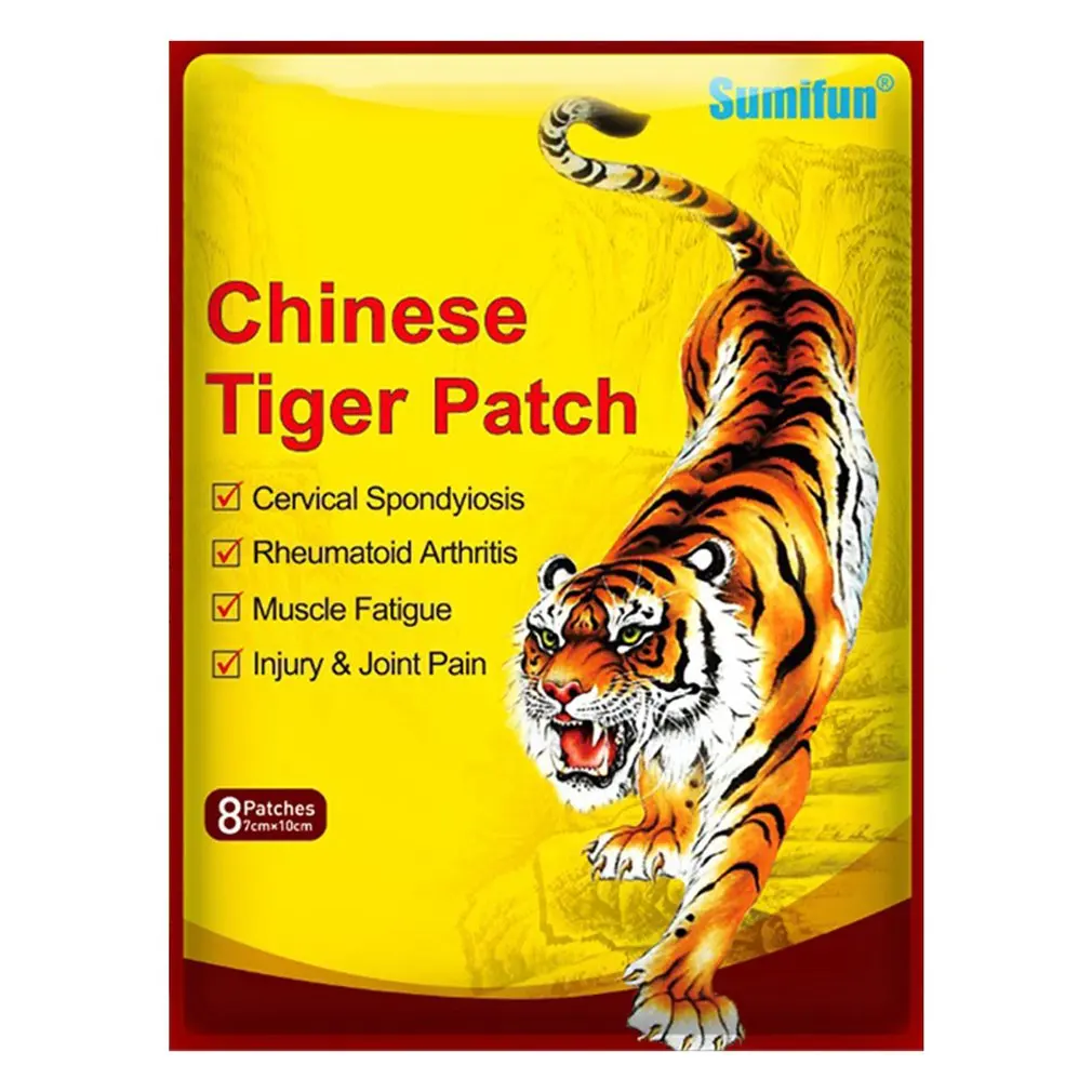 

Tiger Balm Patches Analgesic Plaster Arthritis Joint Back Pain Patch Neck Muscle Body Herbal Plaster Pain Relileving Patch