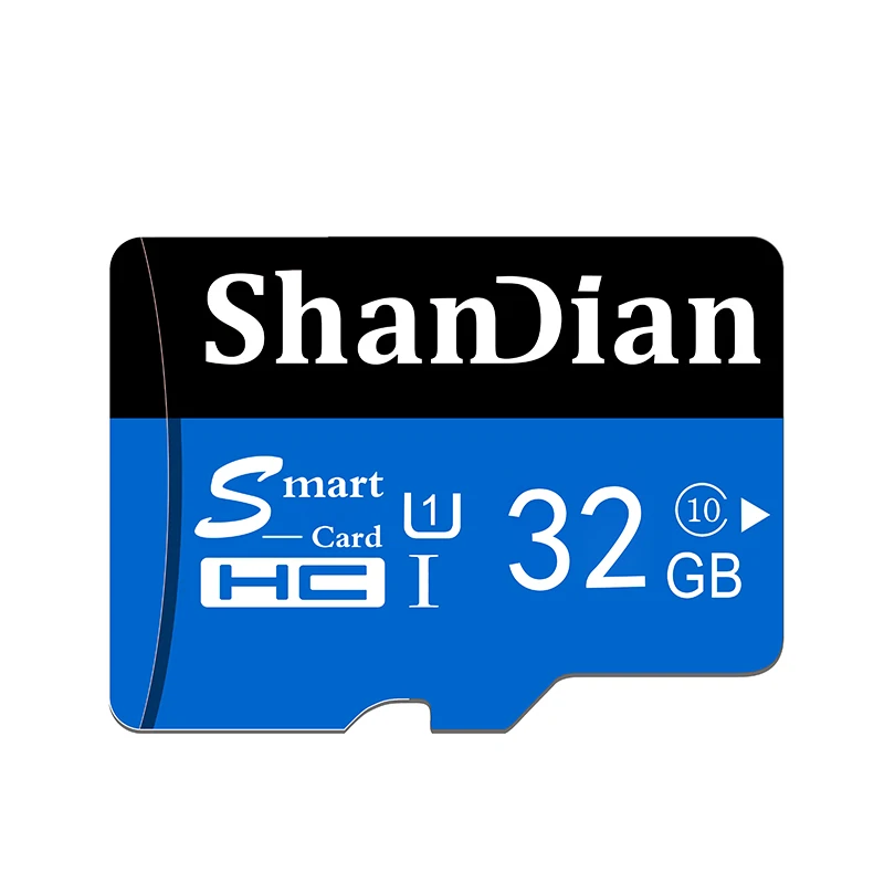 c ShanDian горячая Распродажа Micro SD слот для карт памяти 64 ГБ 32 ГБ оперативной памяти, 16 Гб встроенной памяти, 8 Гб class10 карты памяти Ручка MicroSD накопитель флэш-памяти жесткого диска с высокой скоростью - Емкость: c