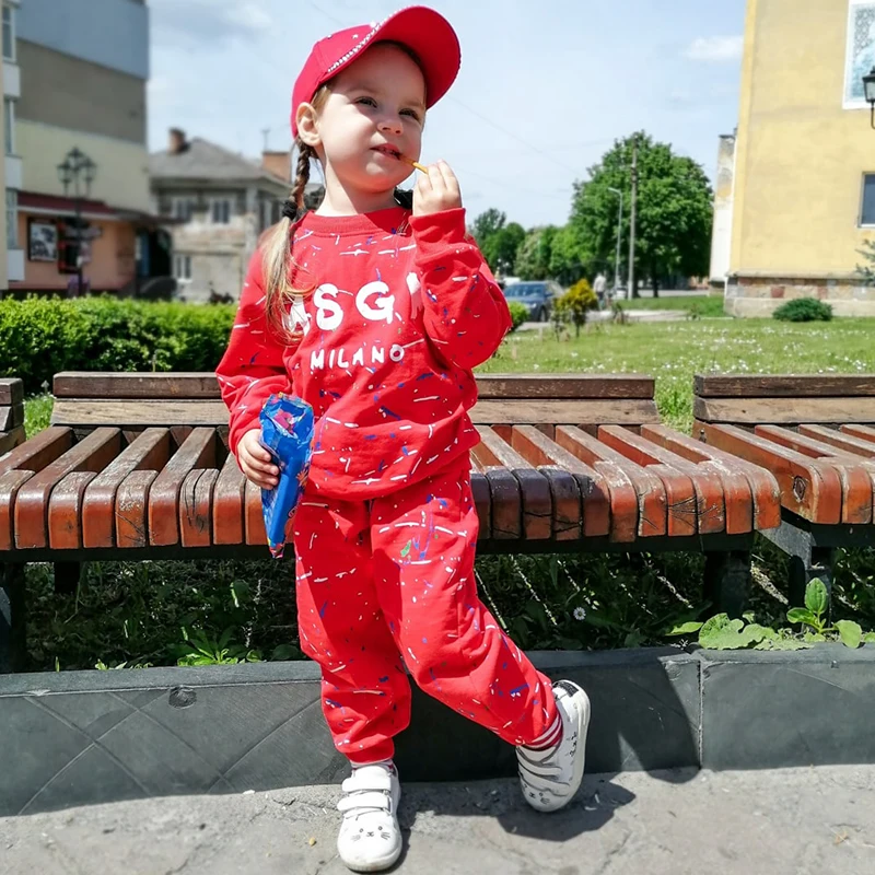 HH Toddler Outfits Boys Clothes Autumn Winter Kids tracksuit Hooded+Pant Children Clothing Suit For Sets 2 3 4 Year | Детская одежда и