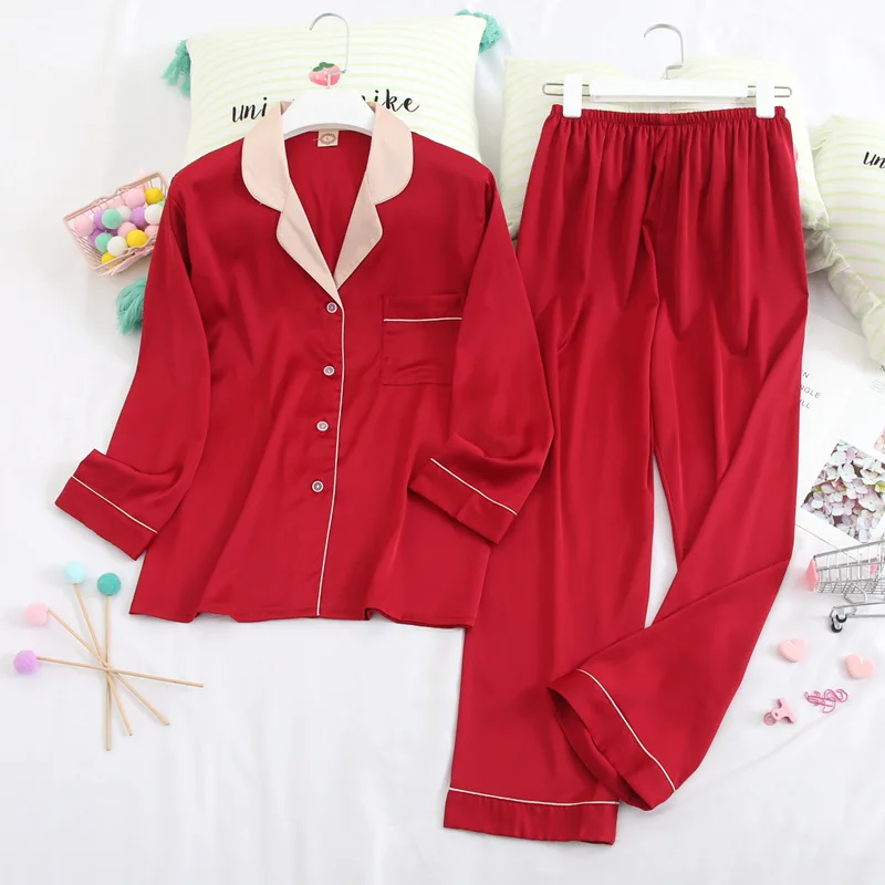 Создание 101 повседневные однотонные женские ice silk комплект из двух предметов