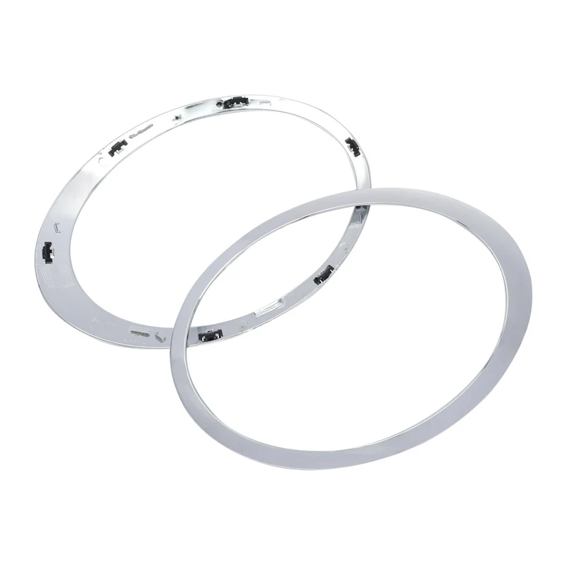 MagicKit Pair Chrome Headlight Trim Ring For 08-12 BMW Mini Cooper R55 R56 R57 | Автомобили и мотоциклы