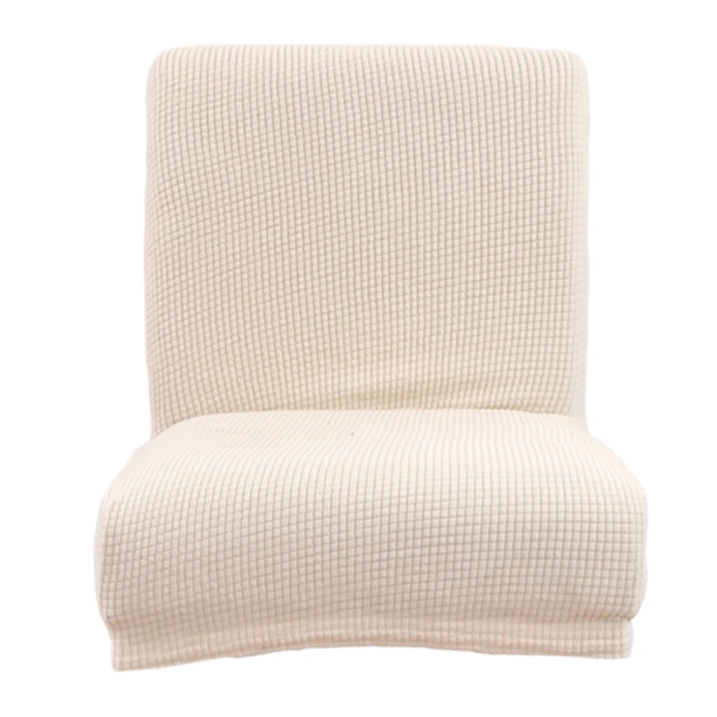 

Jacquard Stretch Chair Cover Slipcovers, Counter Covers Dining Room Kitchen Barstool Cafe Furniture High Seat Chair
