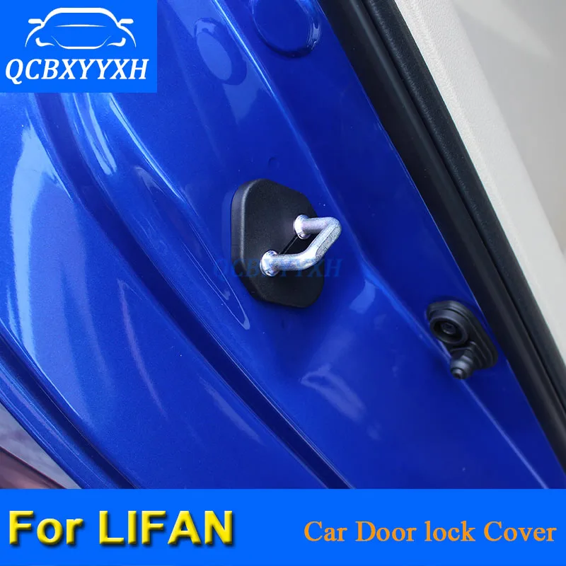 Защитные чехлы для дверных замков 4 шт./лот ABS Lifan X50 X60 620 720 защитный чехол дверей