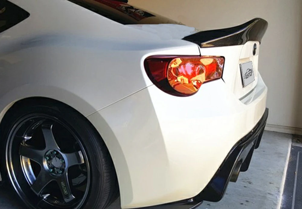 Для Subaru BRZ Toyota 86 GT86 2012-2019 материал углеродного волокна задний спойлер на крышу