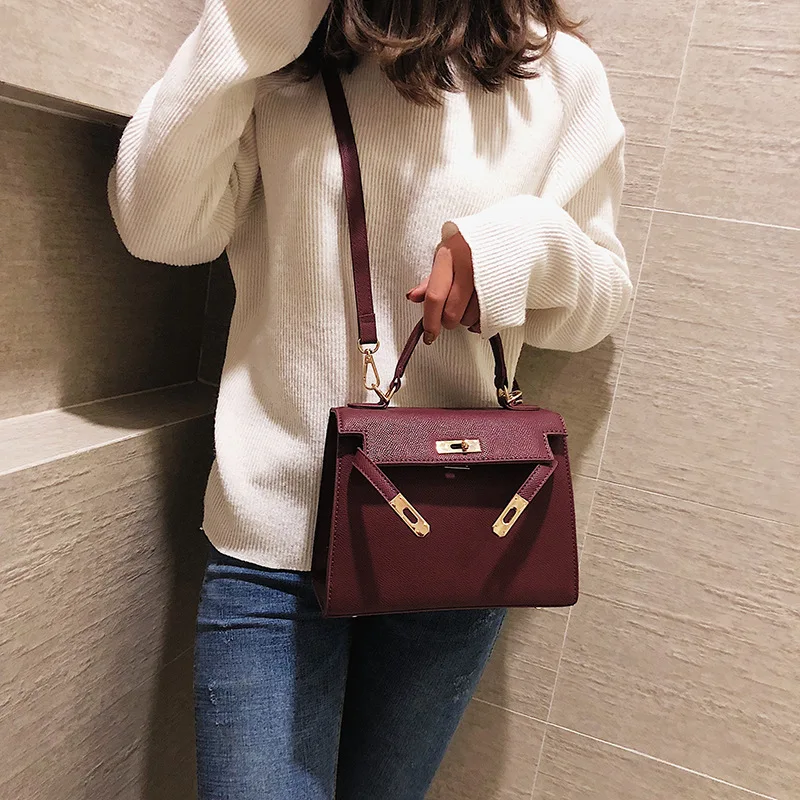 Женская сумка через плечо новая модная Корейская Сумка-тоут | Багаж и сумки