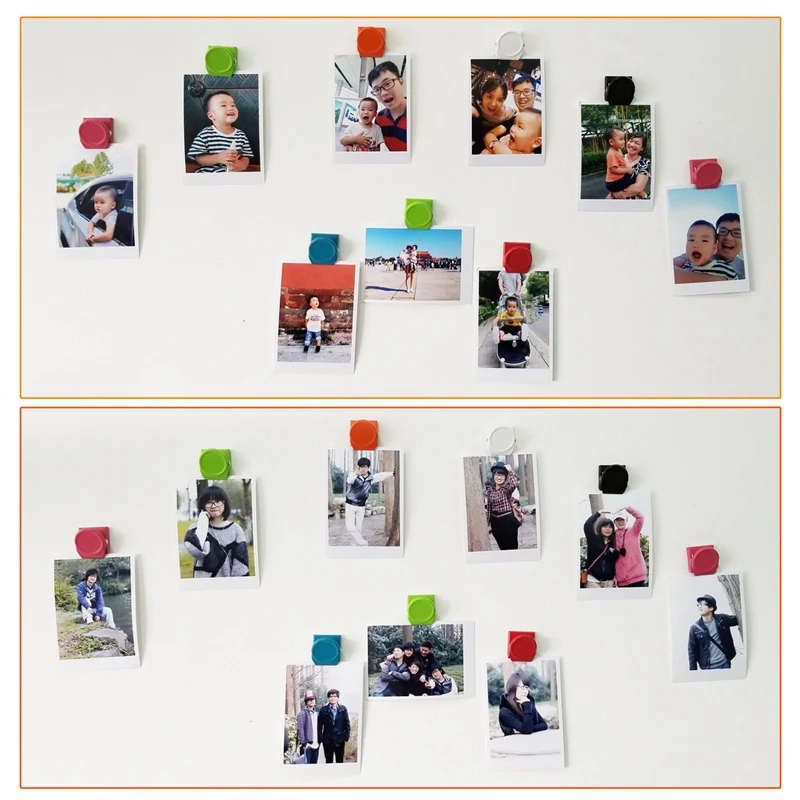 20 шт. магнитные металлические зажимы доска для надписей на холодильник настенные