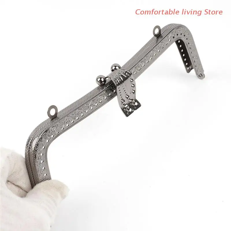 Металлический кошелек Рамка застежка ручка поцелуй замки для DIY изготовления