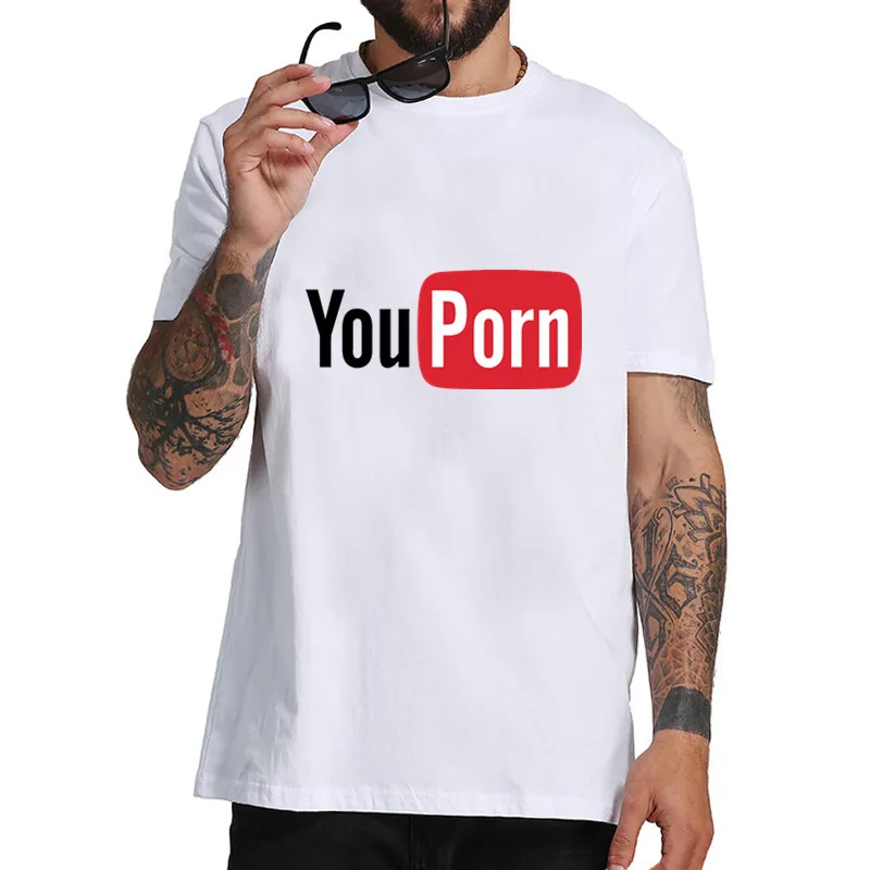 Для отдыха футболка с короткими рукавами для мужчин новый дизайн Youtuber футболки