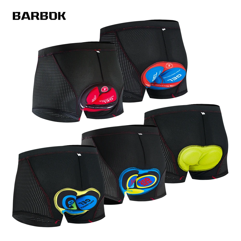 

WOSAWE Cycling Shorts Compression 5D Gel Pad Cycling Underwear Pro Women's Cycling Underpant Bicycle Shorts Bike Underwear