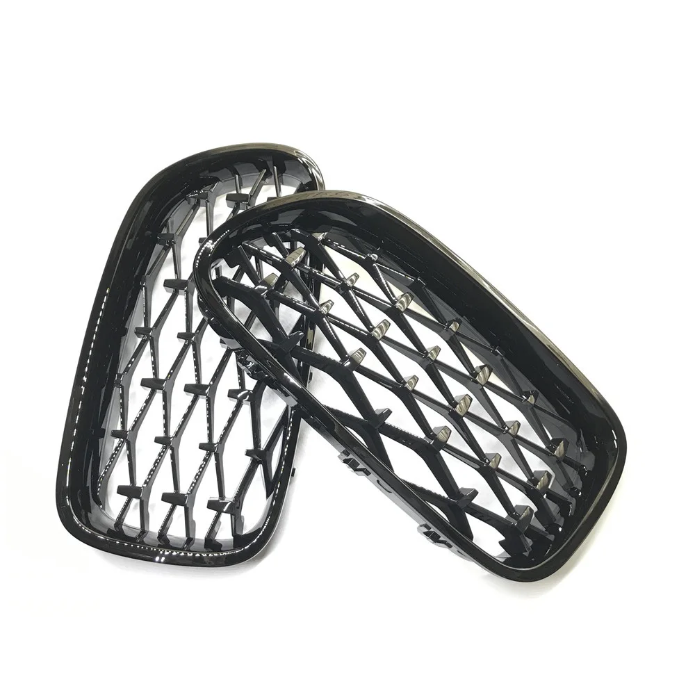 Новейший Алмазный Стиль 2010 2016 одна пара Abs 5 серий F10 сетчатый гриль для Bmw F11 F18