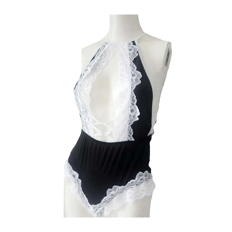 Сексуальное женское белье фартук для косплея горничной сексуальный костюм