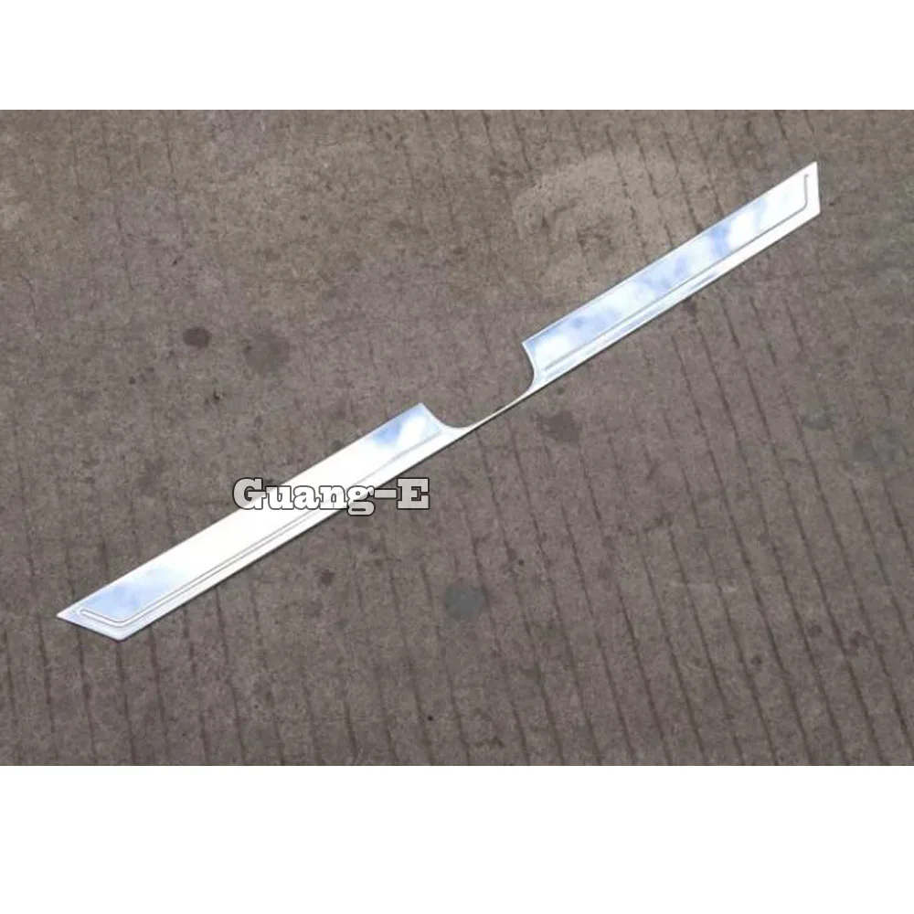 1 шт. декоративная наклейка для крышки багажника из нержавеющей стали |