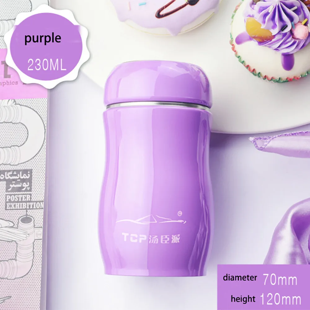 230 мл Термос бутылка из нержавеющей стали колба для путешествий термобутылка