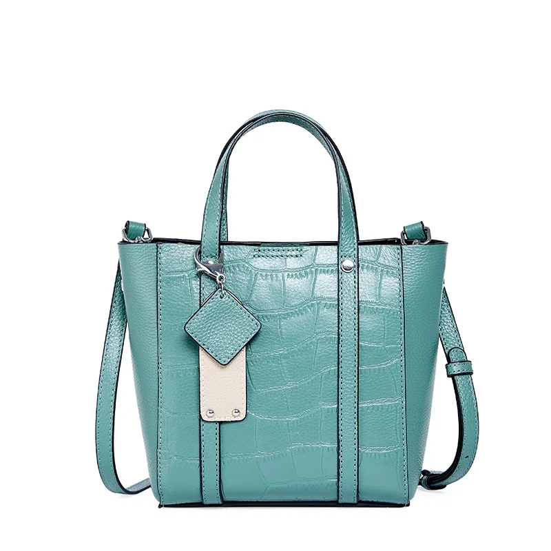 

FIRMRANCH women's handbag 2021 new simple solid color leather stone grain crossbody bag
