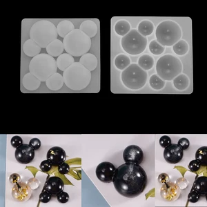 1 шт. форма для головы мышей из смолы силиконовая форма для литья под давлением для эпоксидной смолы DIY ремесло для изготовления украшений вручную инструменты