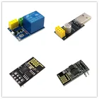 Программатор ESP01ESP01S, адаптер UART ESP-01 ESP8266 CH340G, USB-ESP8266, последовательный беспроводной модуль платы Wi-Fi для разработки