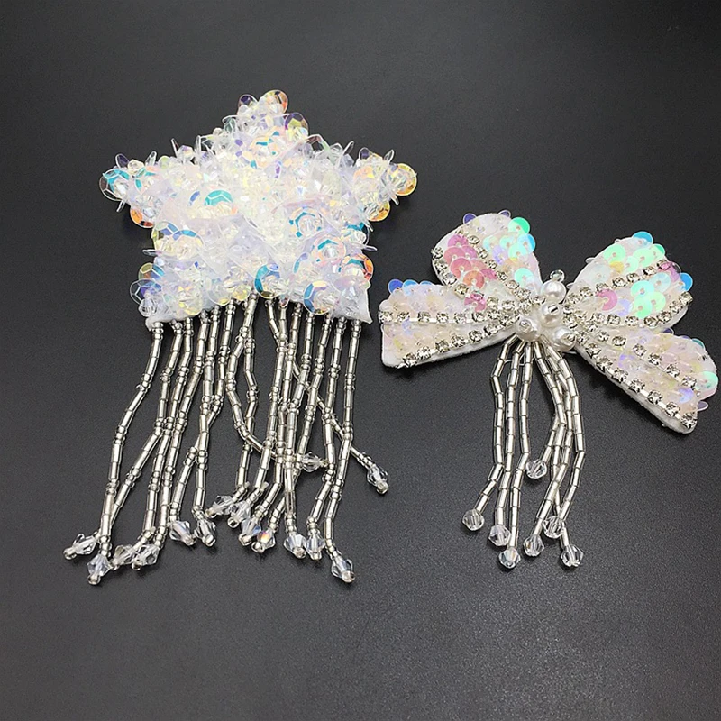 

spot crystal manufacturer manual nail bead bead piece bead tube tassel buiter pentagram epaulettes diy accessories