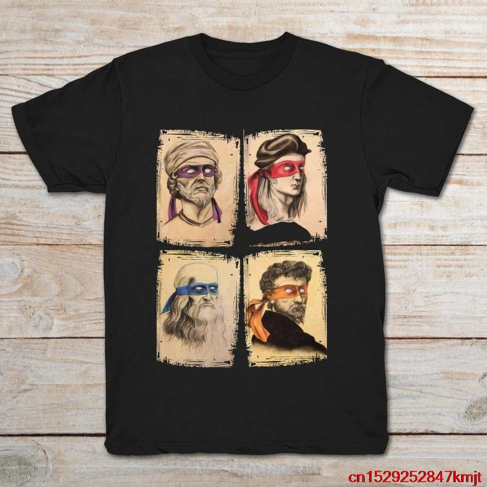 Leonardo Raphael Donatello Michelangelo TMNT учёные мужской комедии. | Мужская одежда