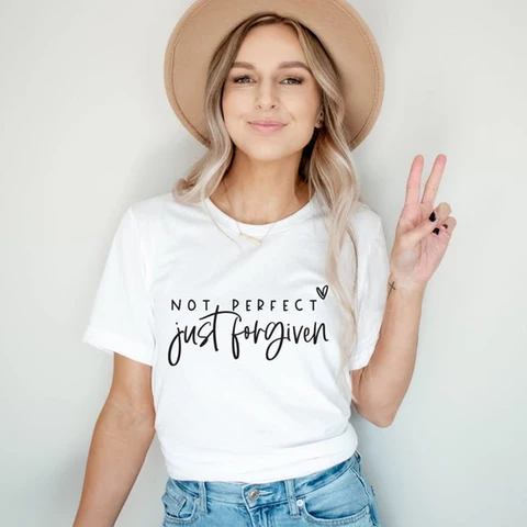 Женская футболка с коротким рукавом, с принтом Кристиан Грейс, Библия