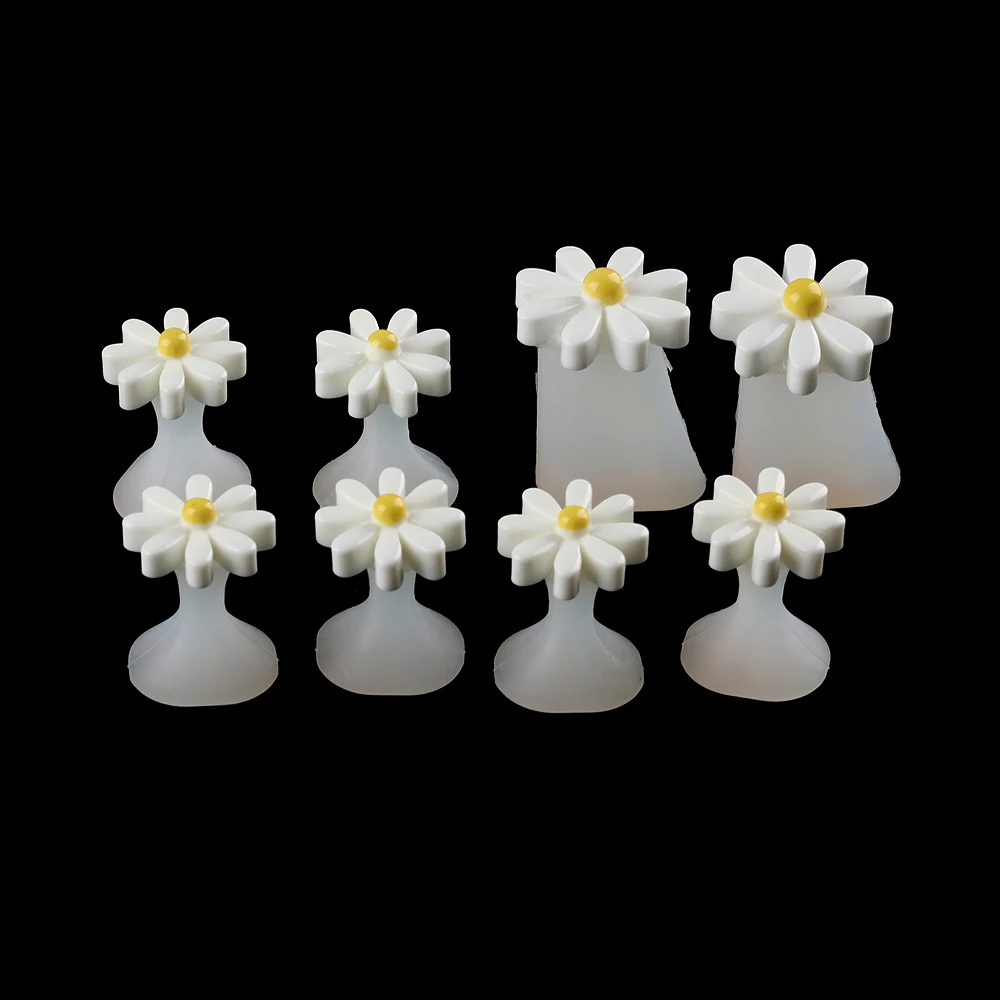 Style 26 8 шт./компл. носок силиконовый сепаратор дизайн ногтей DIY Инструмент Педикюр цветок кристалл в виде капли воды Алмазный жемчуг сепаратор средство по уходу за ногами - Цвет: Style 26