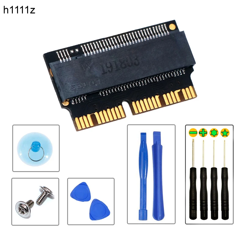 Адаптер для Macbook SSD M.2 NVMe PCI-E M2 NGFF карта преобразователя Apple 2013 2014 2015 2016 2017 A1465 A1466 A1502