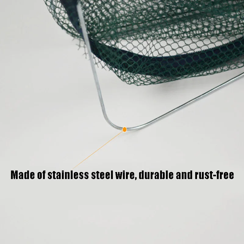 Новая автоматическая рыболовная сеть складная клетка для креветок нейлоновая