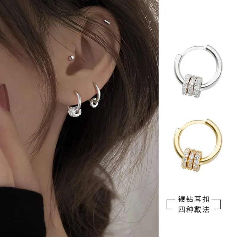 

DIWENFU 14K Gold Jewelry Stud Earring for Women Fine Aros Mujer Oreja 1 Carats AAA+ Cubic Zirconia Ring Jewelry Orecchini Girls