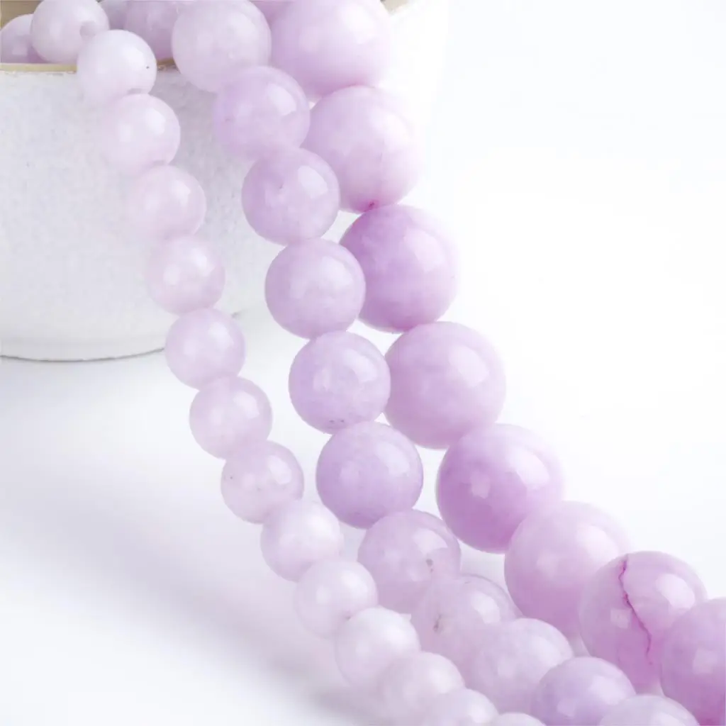 Lan li fashion natural jewelry natural angel stone 6/8/10/12mm DIY female bracelet necklace earrings accessories