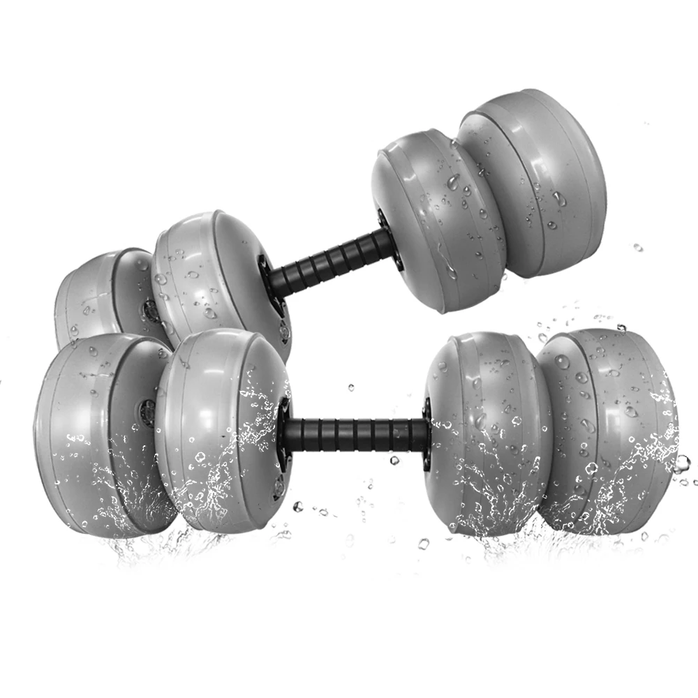 

Travel Weights Water Filled Dumbbells Set Adjustable Free Water Dumbbells Exercise Fitness Weightlifting Training