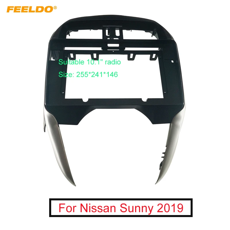 Автомобильная аудиопанель FEELDO 2Din рамка для Nissan Sunny 2019 LHD 10 1 дюйма большой экран