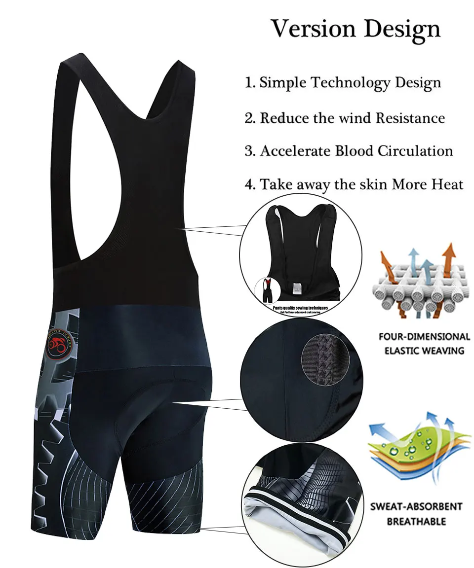 Мужские летние велосипедные шорты с застежкой на грудь одежда для езды