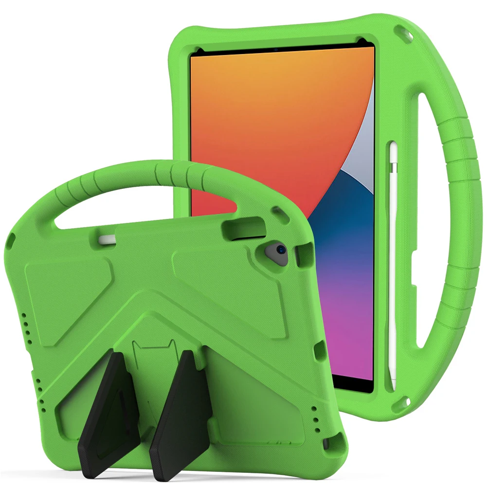 

Чехол для iPad Air 4 10,9 2020, защитный чехол для планшета EVA с ручкой для детей, чехол для iPad 10,2 дюйма 2019 2020 9,7 дюйма 2017 2018 mini 1 2 3 4 5, оболочка