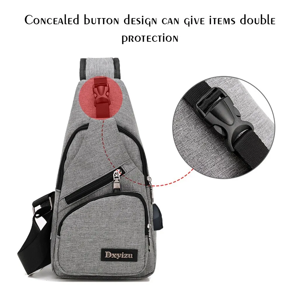 

Portable Outdoor Leisure Travel Cycling Multi-functional Small Bag Carrying with USB