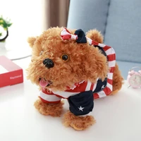 best selling simulation tongue teddy dog plush toy fashion creative soft animal doll appease doll children holiday birthday gift