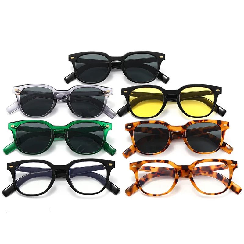 

Vintage Square Sunglasses Women Sports Sun Glasses For Men 2021 Retro Grade Sunshades Luxury Brand Outdoor Spectacles Clear Lens
