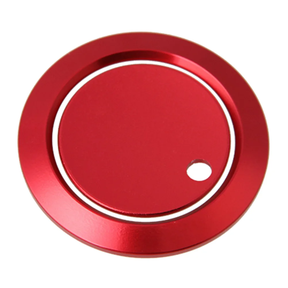 Накладка кнопки старт-стоп красный металлический двигатель + кольцо наружные