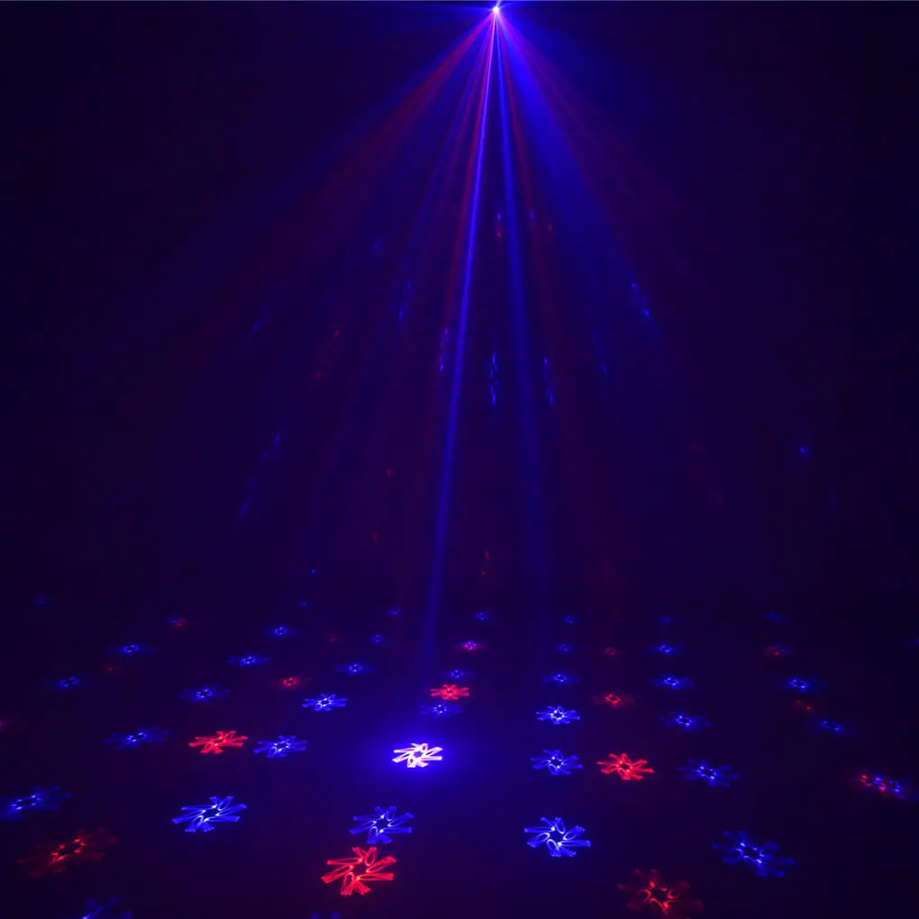 AUCD DMX 500 МВт RGB калейдоскоп решетки анимация сканирование Лазерное освещение PRO DJ