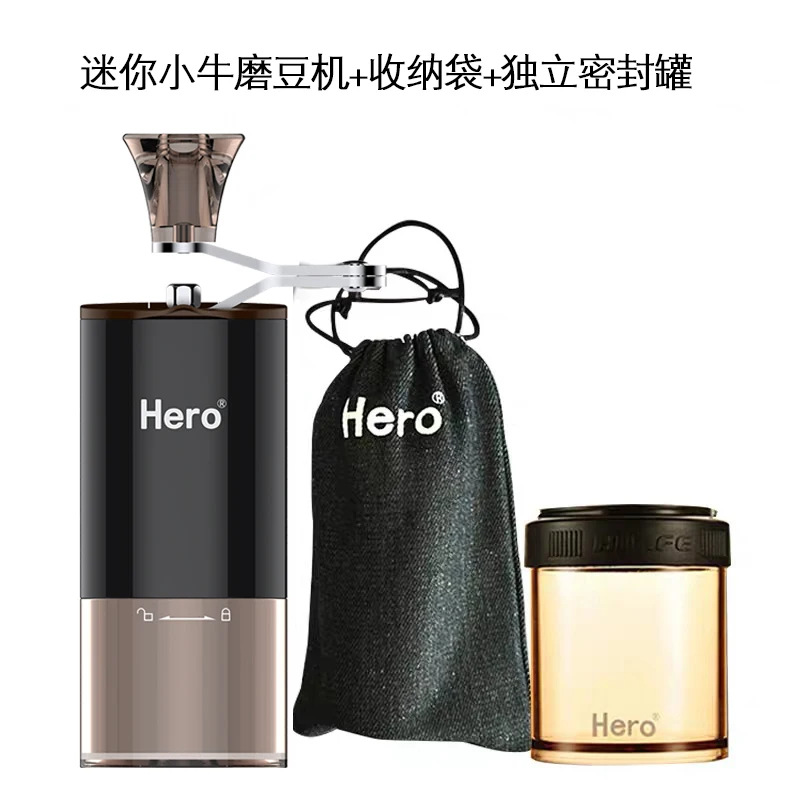 

Мини-кофемолка HERO, ручная, шлифовальные инструменты