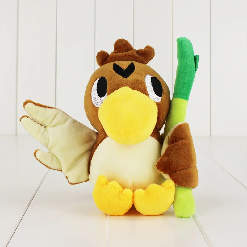 18cm Farfetch Аниме плюшевая игрушка для питомца Mew Meowth Ninetales Marowak Sandshrew Dartrix Flygon Magnemite xiaoth 'd мягкие куклы животных подарок для детей - Цвет: 18cm Farfetch