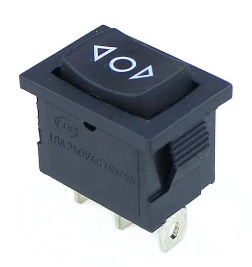 5 шт. KCD1 Мини Черный 3 Pin / 6 pin On/Off/On тумблер AC 6A/250V10A/125V | Обустройство дома