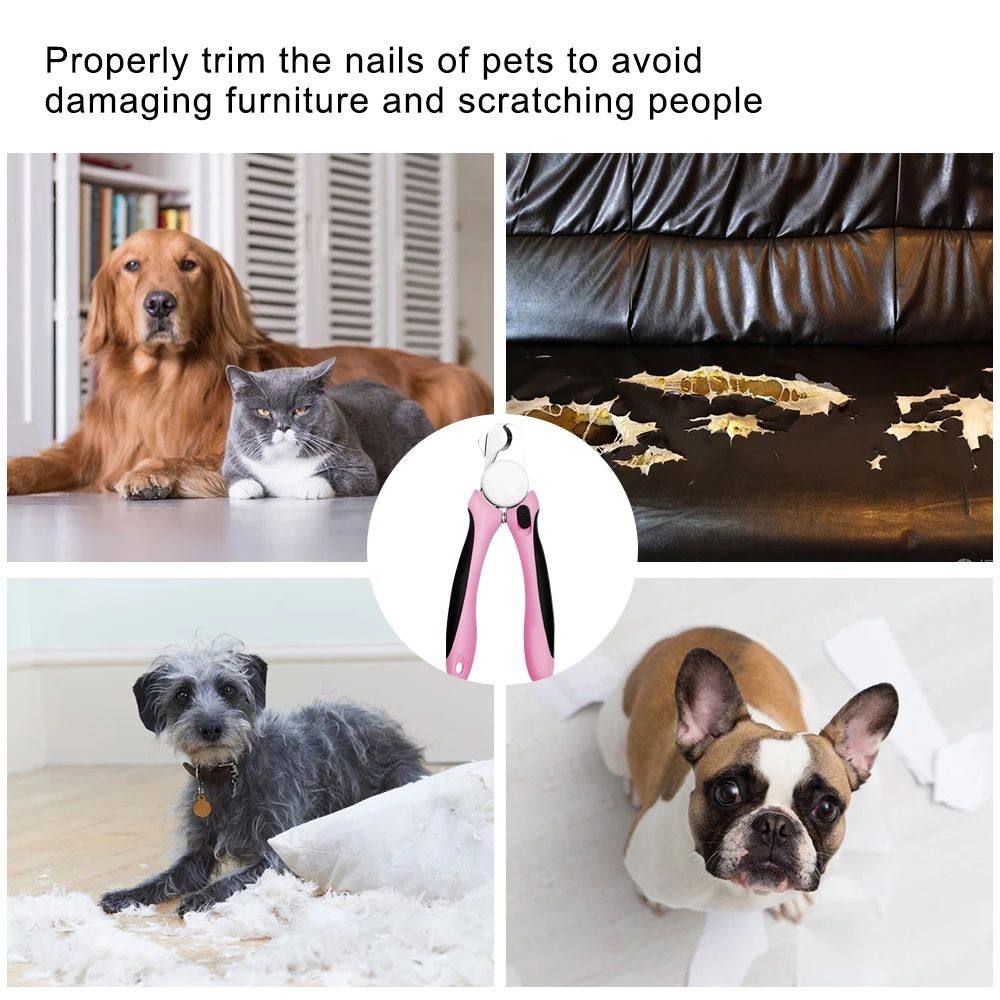 Профессиональная машинка для стрижки когтей и собак ножницы груминга с пилками