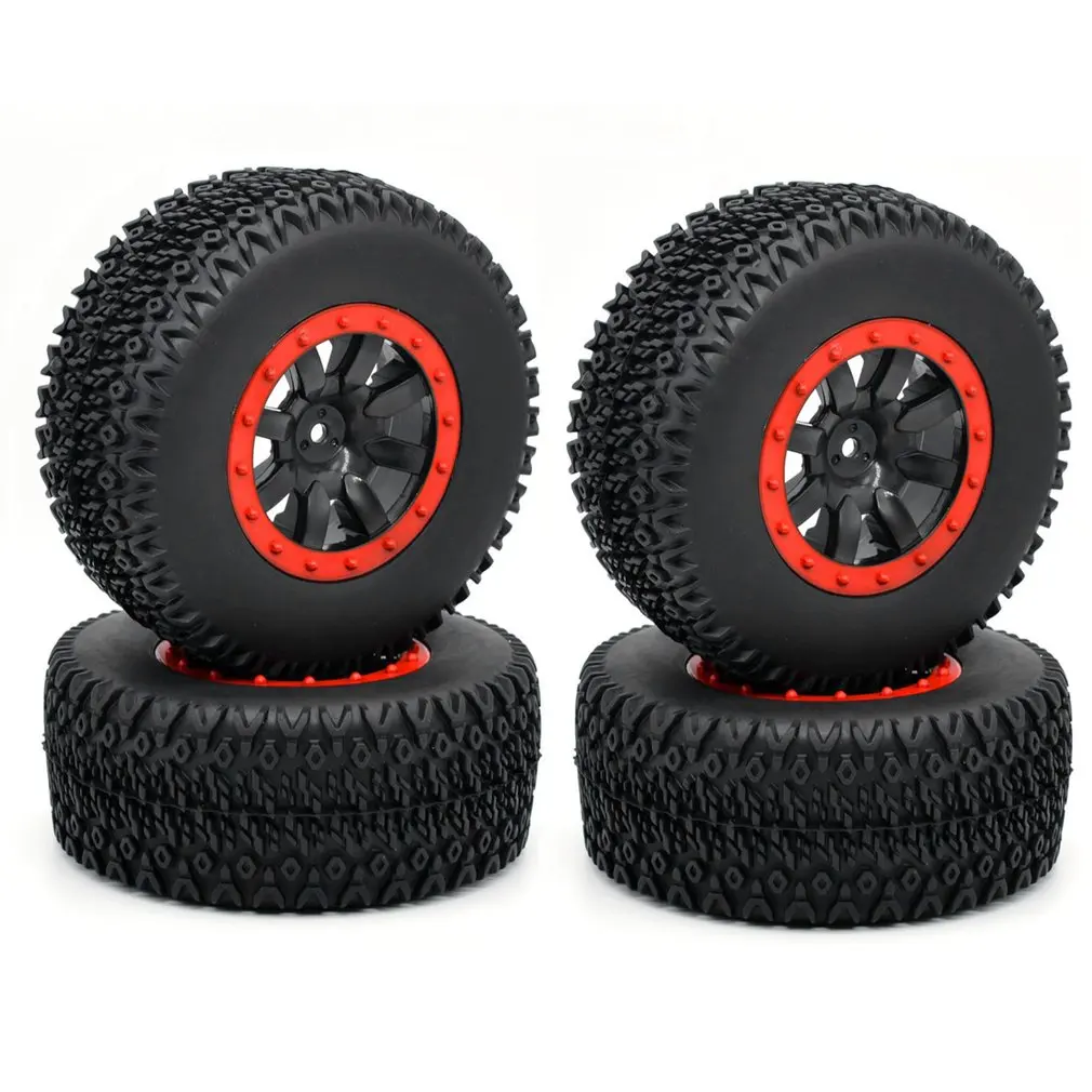 

Новые шины, 4 шт., для Φ 1:10, радиоуправляемая модель автомобиля с дистанционным управлением, шины для грузовиков и внедорожников, шины для баг...