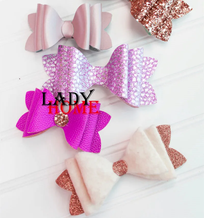 Бант для волос-галстук-бабочка резки металла штампы рукоделия трафареты шаблоны