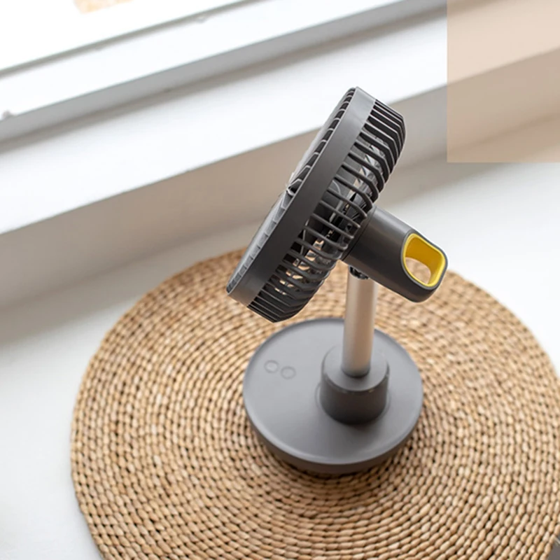 

Cooling Fan 3-Speed Adjustable Portable Mini Hand Fans 4000Mah Rechargeable Micro-USB desk Air Cooling Fan