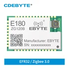 Беспроводной модуль приемопередатчика EFR32 ZigBee 3,0, отверстие для штампов IPEX SMD IoT, умный сетевой передатчик низкой мощности