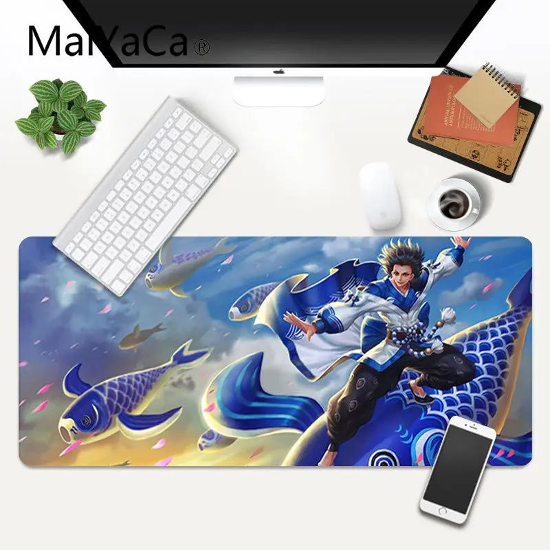 

MaiYaCa Top Quality King of Glory Rubber Pad to Mouse Game Gaming Mouse Pad gamer Large Deak Mat 800x400mm for overwatch/cs go